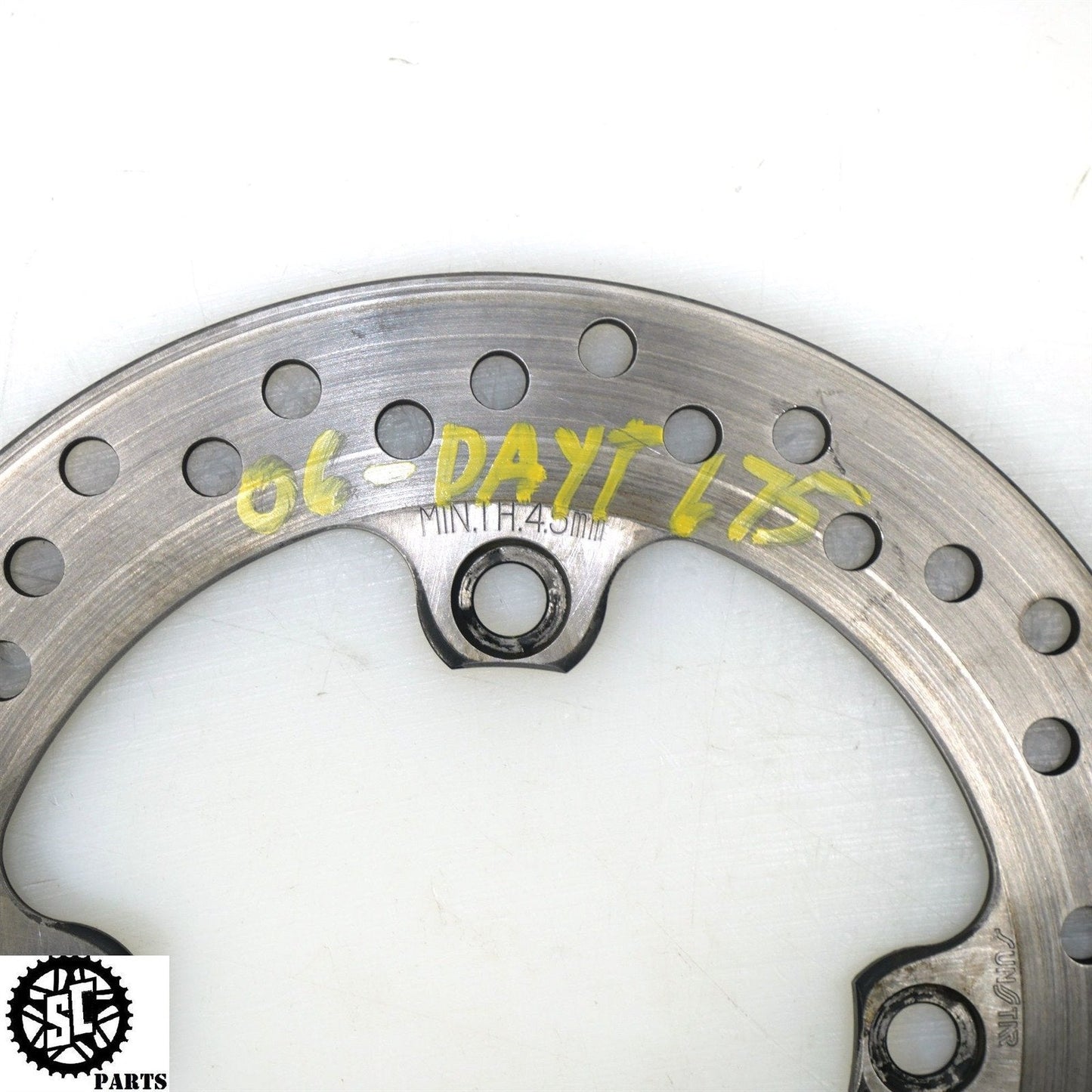 2006-2008 TRIUMPH DAYTONA 675 REAR BRAKE ROTOR DISC T20