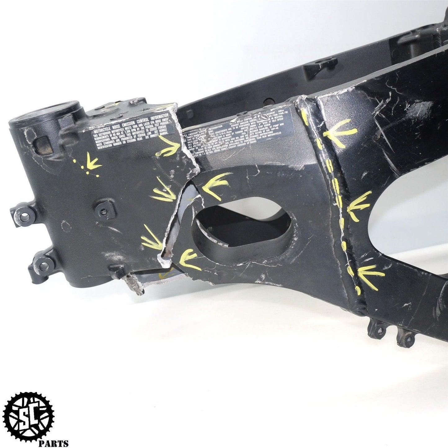 2006 2007 SUZUKI GSXR 600 MAIN FRAME CHASSIS *S* S51