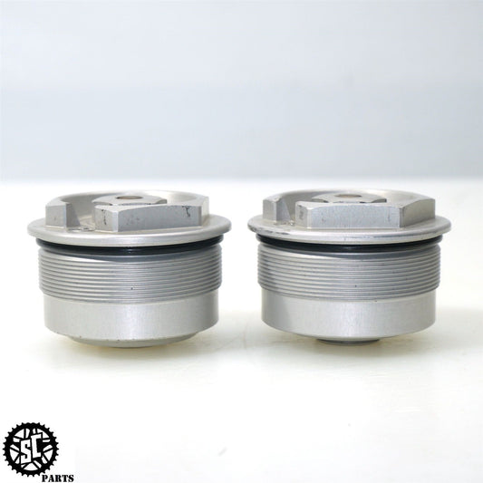 2011 KTM RC8 1190 FRONT FORK TUBE PRELOAD ADJUSTER CAP KT02