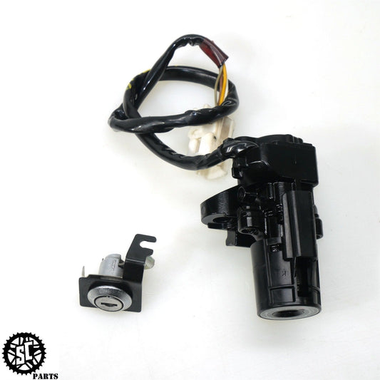 2011-2015 KAWASAKI NINJA ZX10R LOCK SET IGNITION SWITCH SEAT K69