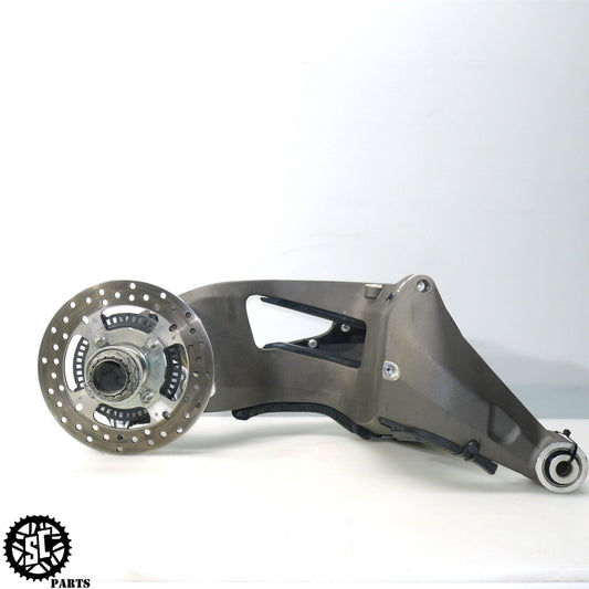 2014 DUCATI MONSTER 1200 REAR SWINGARM HUB ROTOR WHEEL AXLE D14
