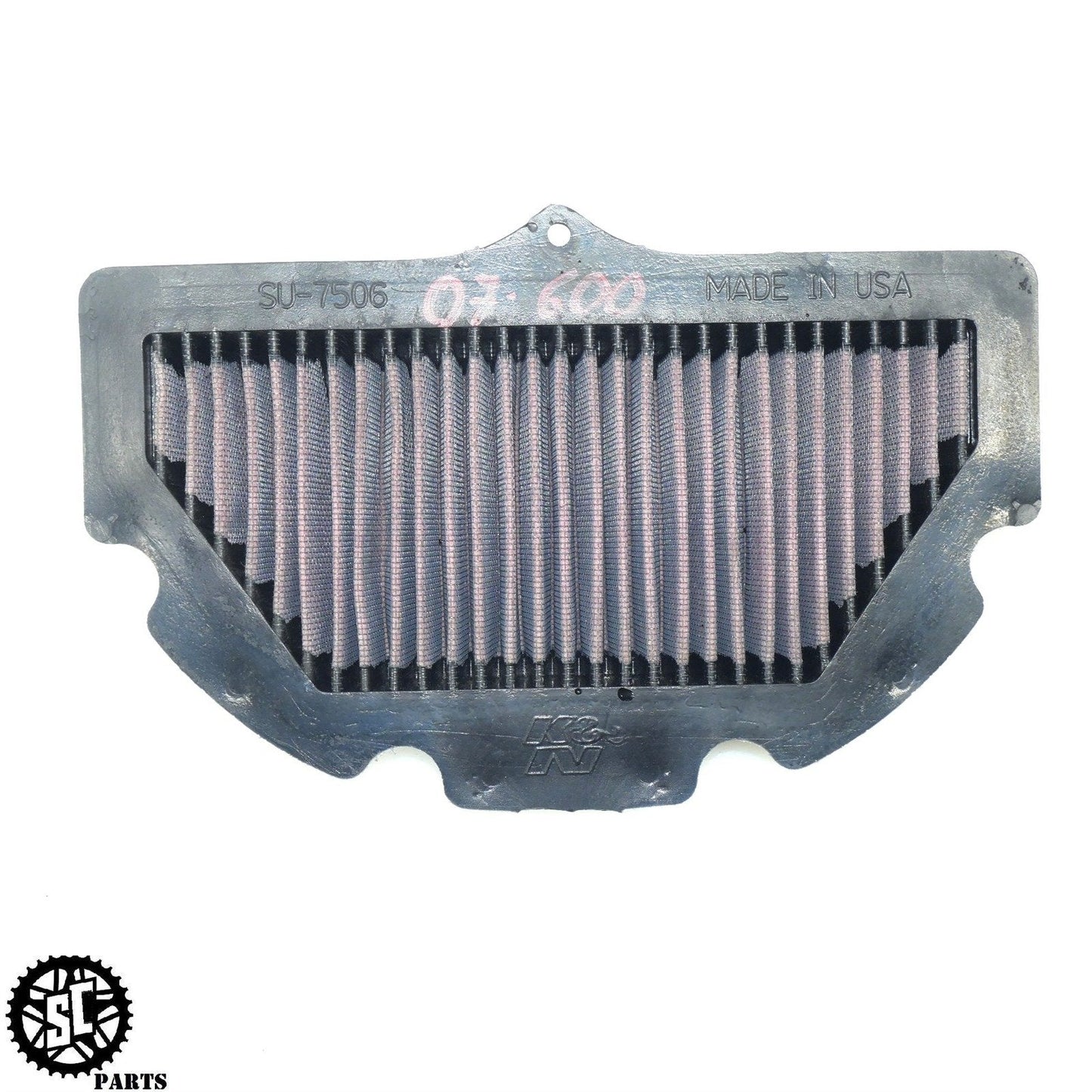 2006 2007 SUZUKI GSXR600 K&N SU 7506 AIR FILTER CLEANER S39