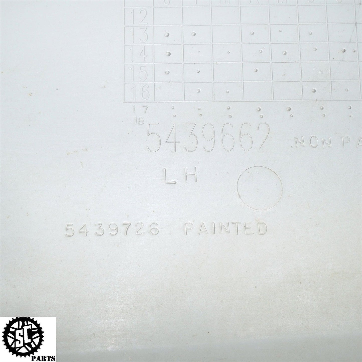 2019 POLARIS SCRAMBLER 850 LEFT FENDER PANEL FAIRING PLASTIC 5439726