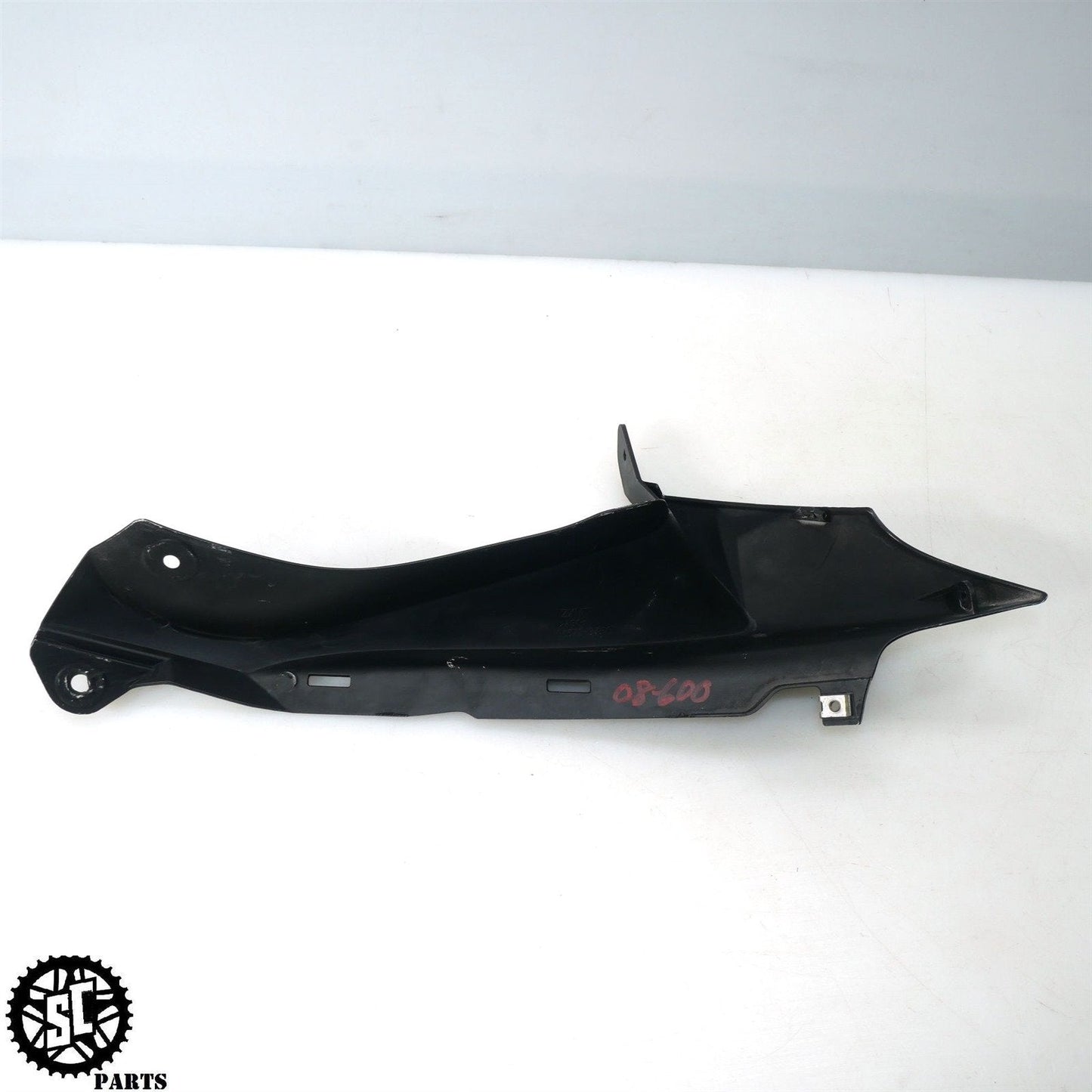 08 09 2008 SUZUKI GSXR600 LEFT AIR TUBE COVER FAIRING S68