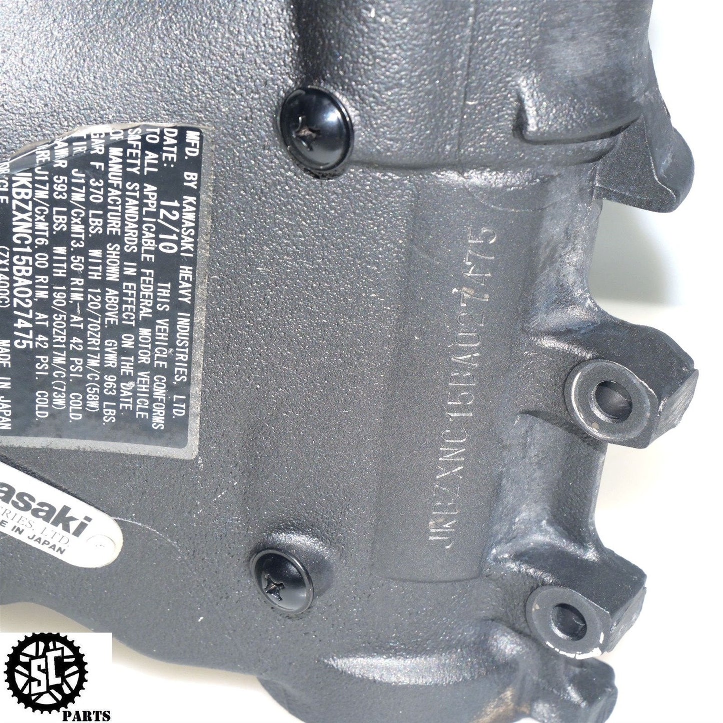 06-11 2011 KAWASAKI NINJA ZX14 FRAME CHASSIS *S* K22