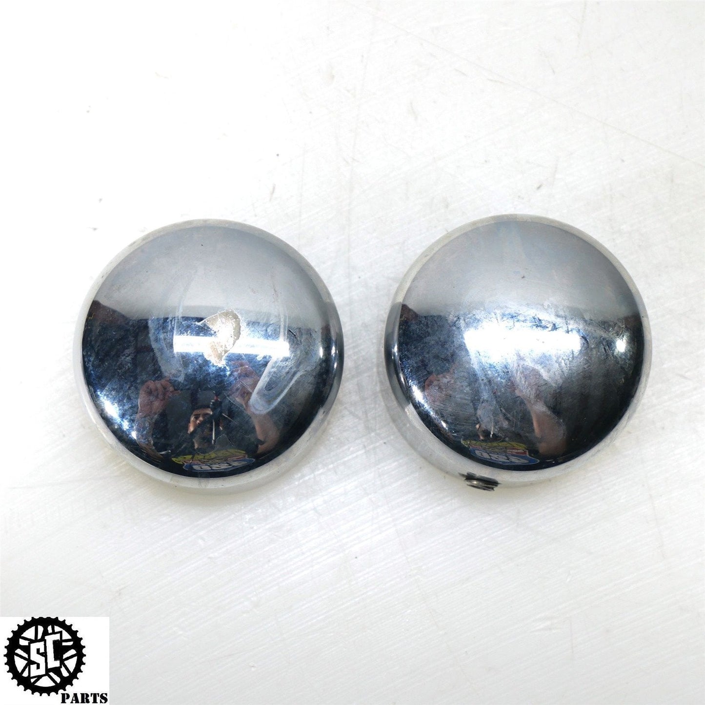 2014 HARLEY DAVIDSON CHROME OEM FRONT AXLE COVER HD50