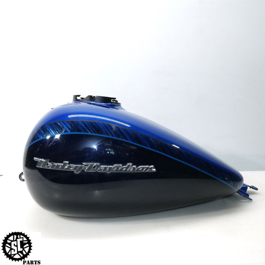 2014 HARLEY DAVIDSON ULTRA LIMITED JUPITER BLUE GAS TANK HD50