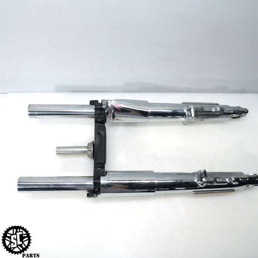 2014 HARLEY DAVIDSON ULTRA LIMITED FRONT FORK TUBE CHROME SLIDER CVO HD50