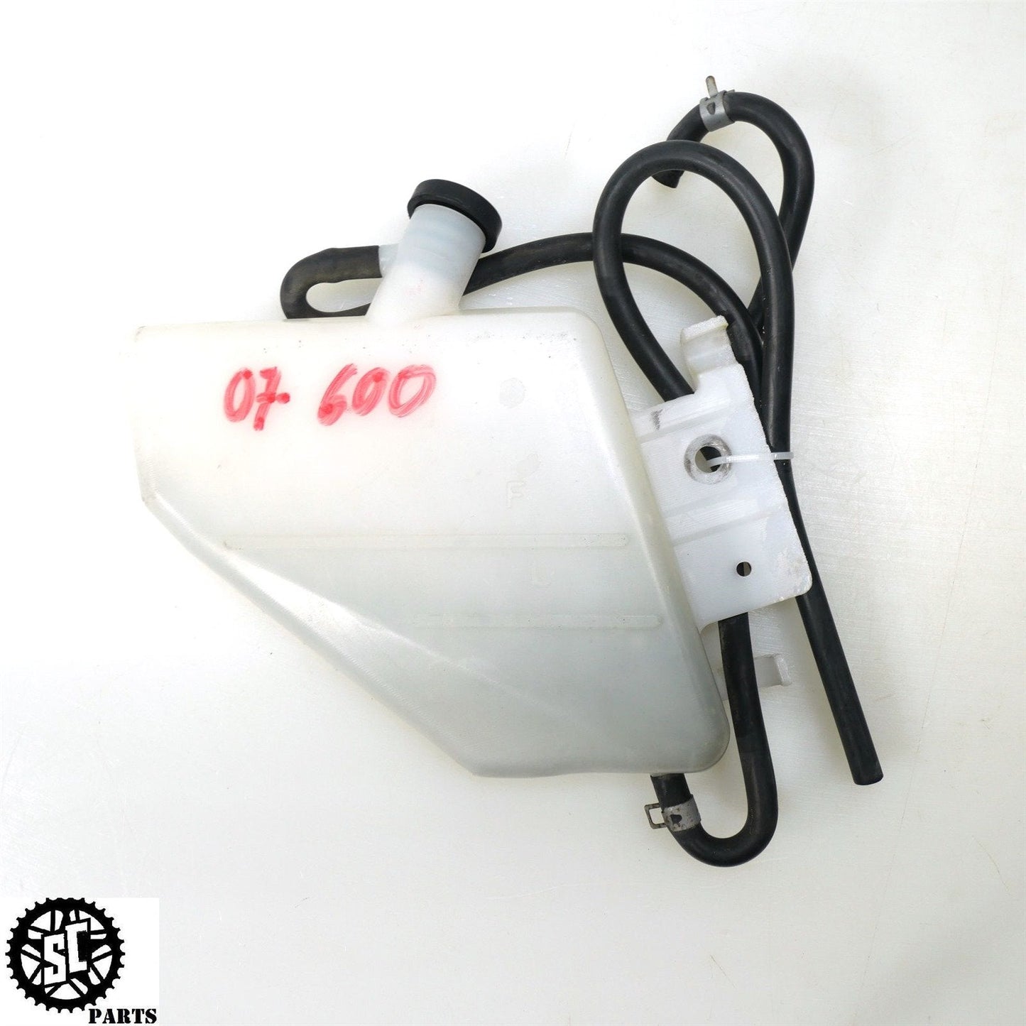 06 07 SUZUKI GSXR 600 RADIATOR COOLANT OVERFLOW TANK RESERVOIR S03