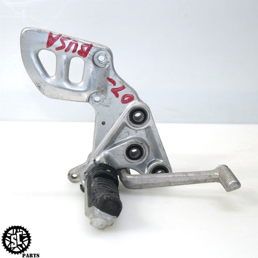 2001-2007 SUZUKI HAYABUSA FRONT RIGHT REARSET FOOT PEG BRAKE PEDAL S51