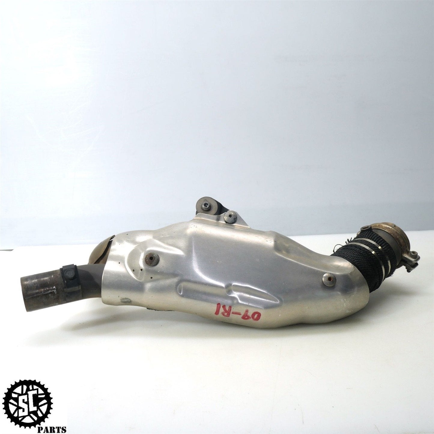 2009-2014 YAMAHA YZF R1 EXHAUST MID Y PIPE HEAT SHIELD Y25