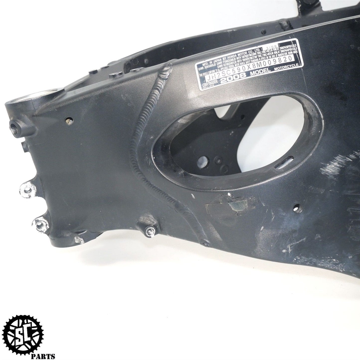 2008-2011 HONDA CBR1000RR FRAME CHASSIS *S* H41