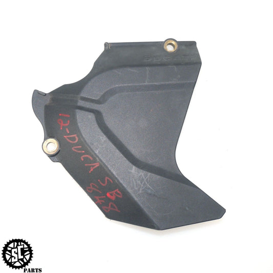 2007-2012 DUCATI 848 EVO FRONT SPROCKET COVER 46012551A D34