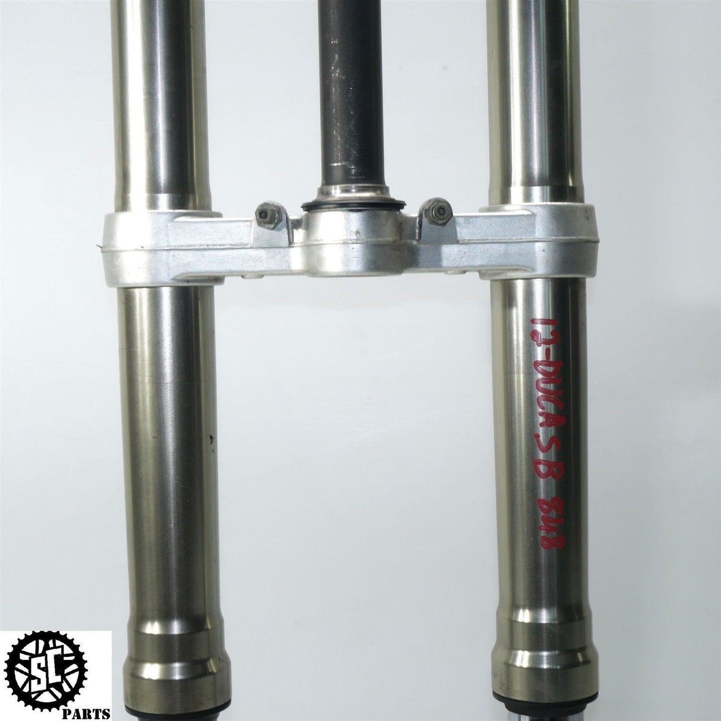 2007-2012 DUCATI 848 EVO FRONT END FORK LEG TUBE STRAIGHT D34