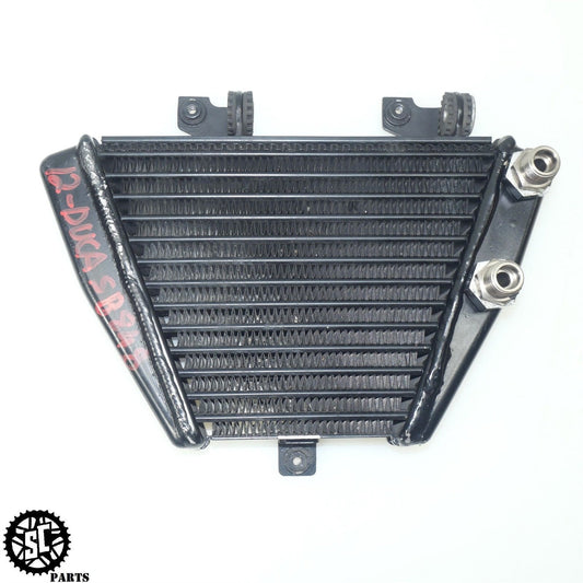 2007-2012 DUCATI 848 EVO ENGINE OIL COOLER 54840821A D34