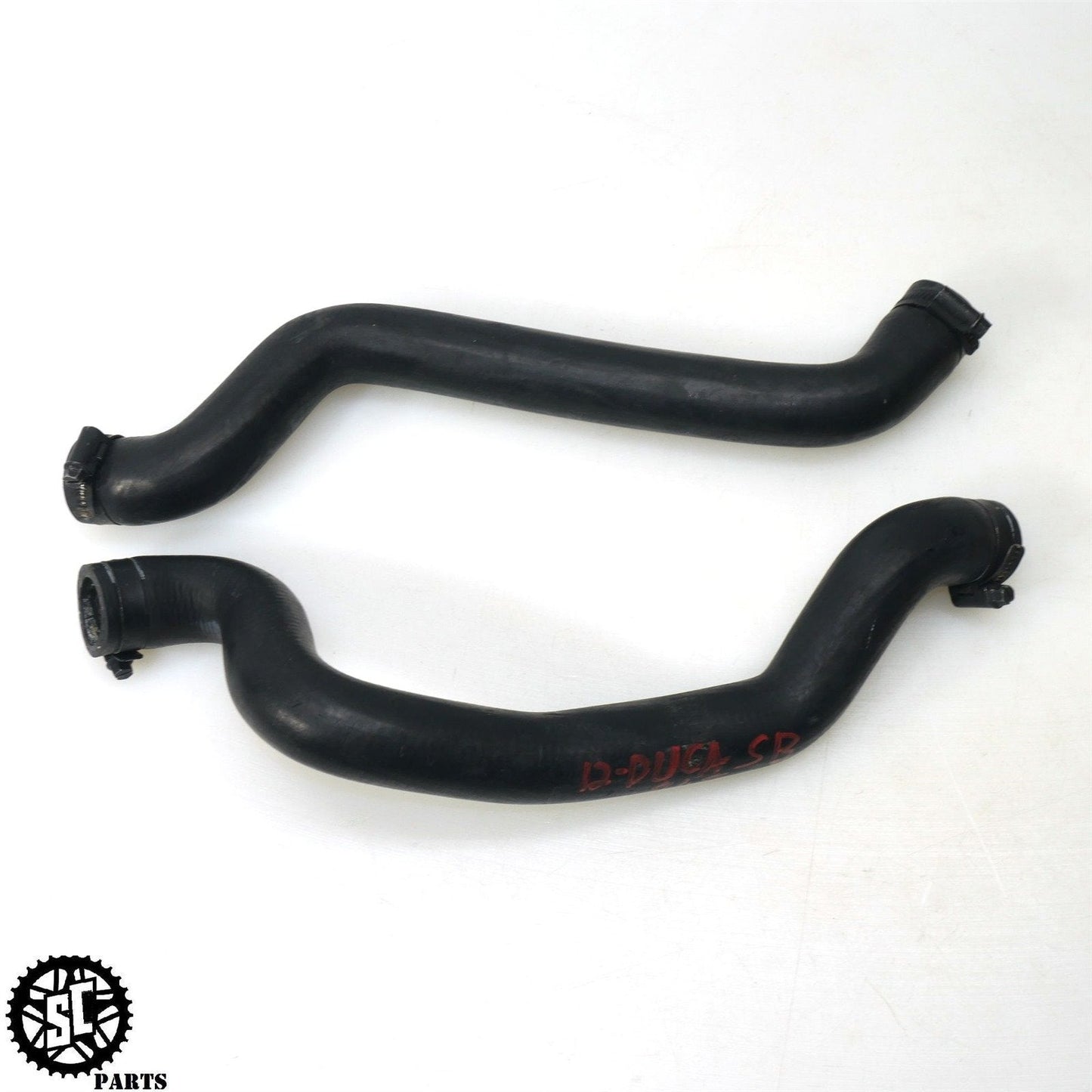 2007-2012 DUCATI 848 EVO RADIATOR COOLANT HOSE LINE D34