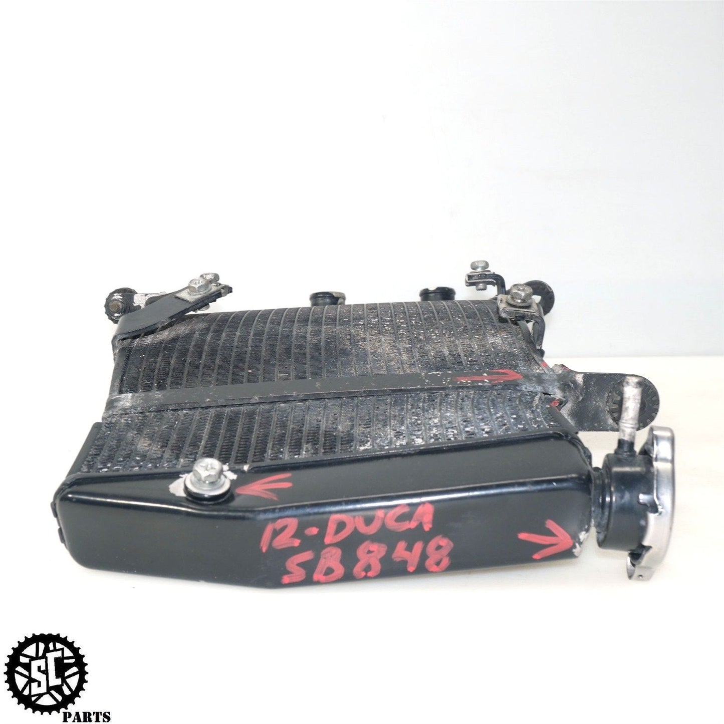 2007-2012 DUCATI 848 EVO RADIATOR D34