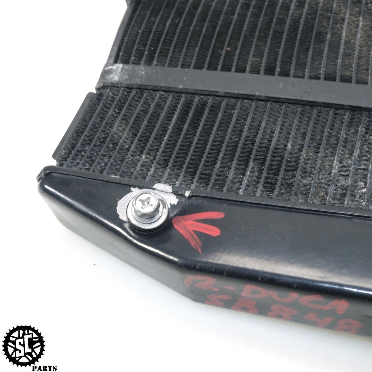 2007-2012 DUCATI 848 EVO RADIATOR D34