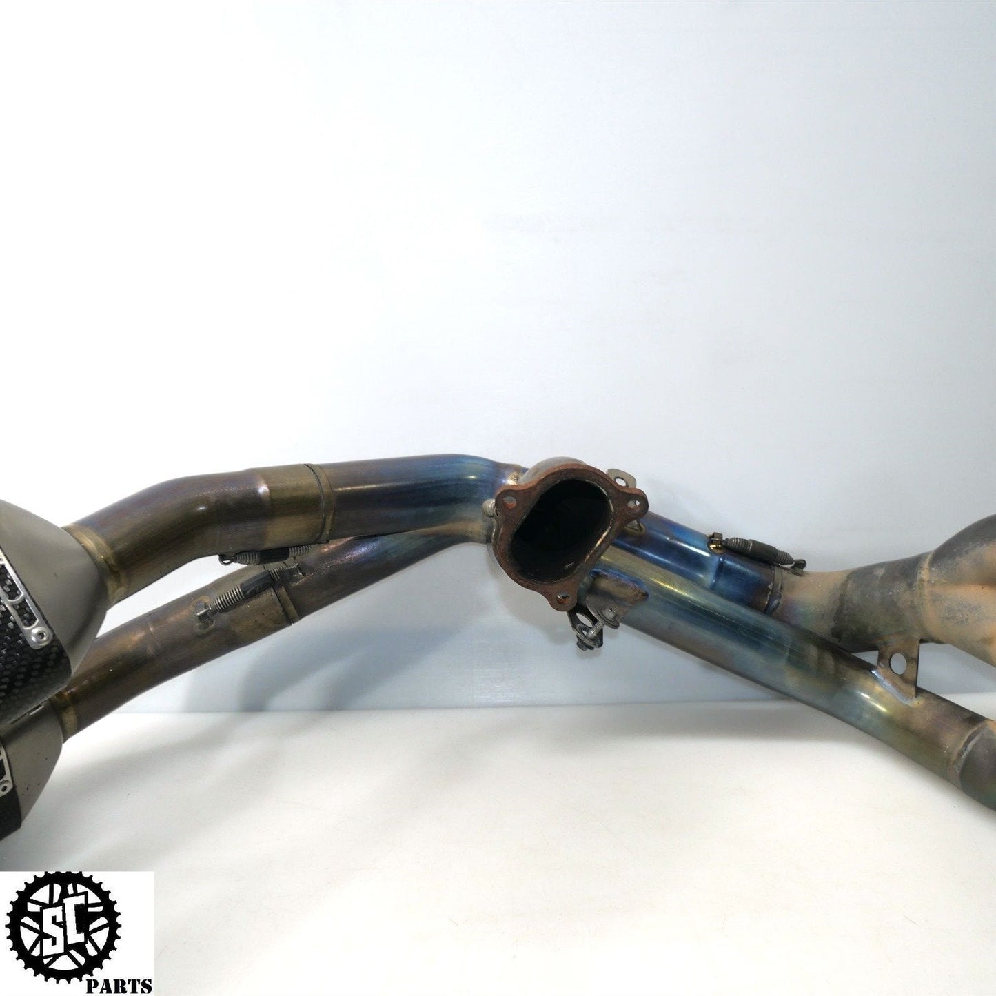 2007-2012 DUCATI 848 EVO FMF APEX FULL EXHAUST SYSTEM SLIP ON PIPE D34