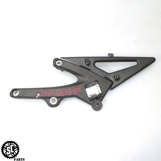 2008-2010 BUELL 1125R LEFT REAR SET FRONT FOOT PEG BRACKET HB13