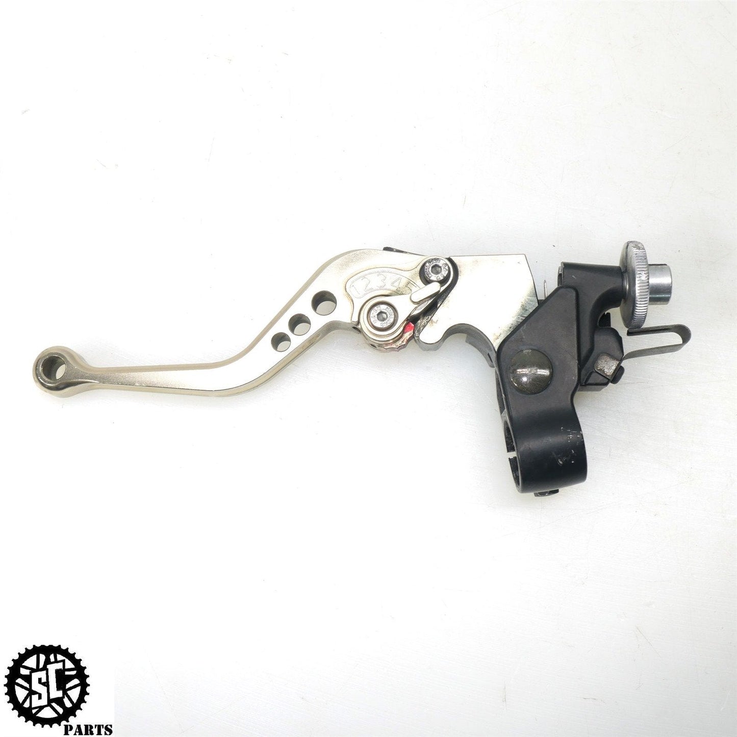 2013 09-16 SUZUKI GSXR 1000 CLUTCH PERCH CABLE ADJUSTER LEVER BRACKET S58