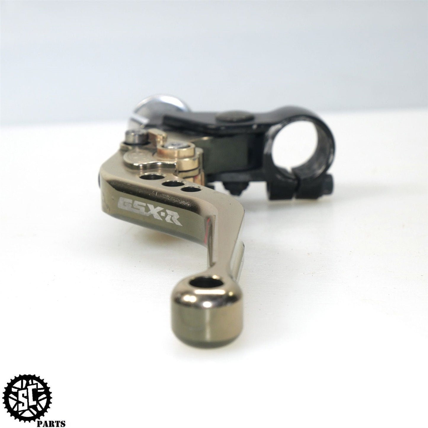 2013 09-16 SUZUKI GSXR 1000 CLUTCH PERCH CABLE ADJUSTER LEVER BRACKET S58