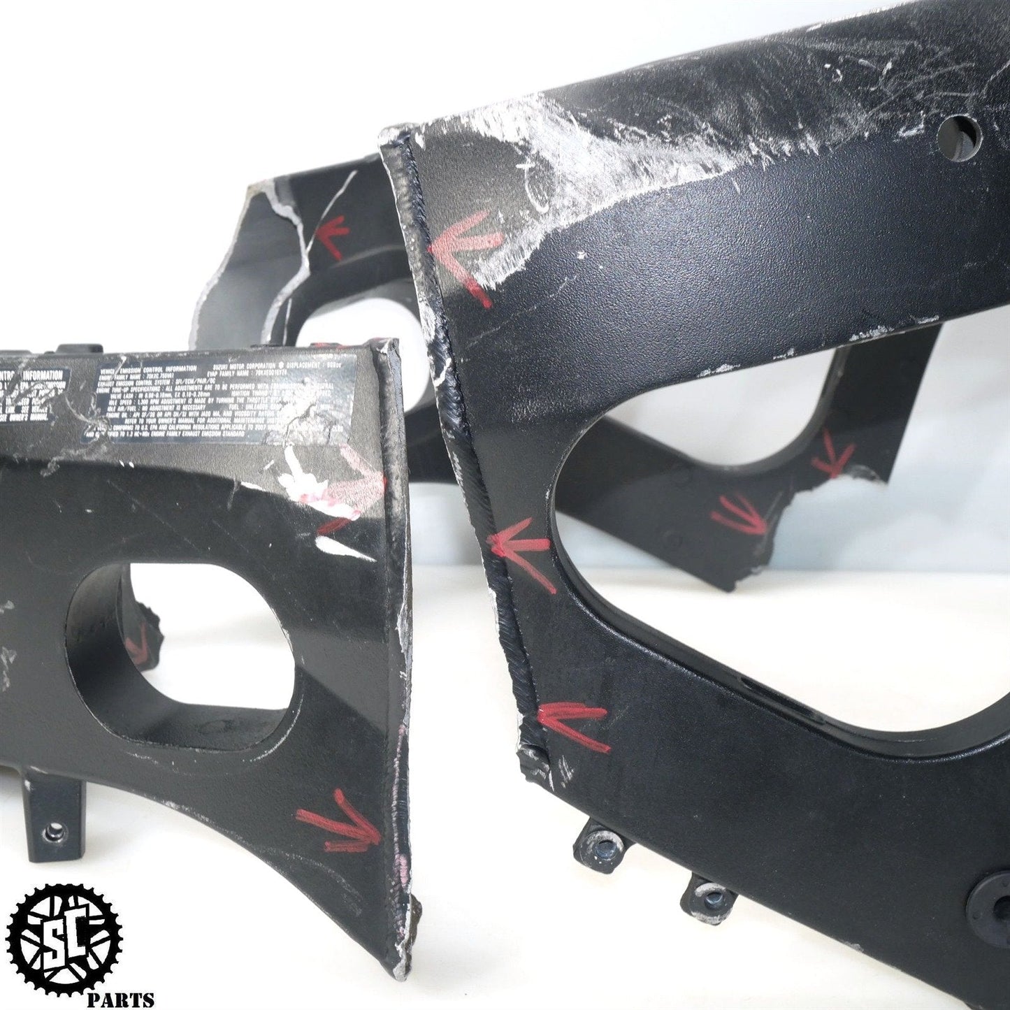 06 07 SUZUKI GSXR 600 FRAME CHASSIS *S* S21