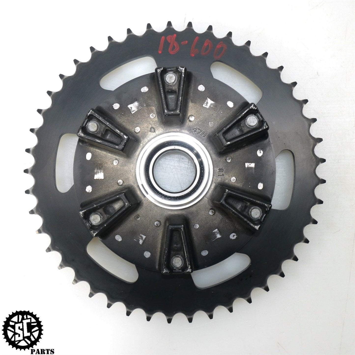 11-23 SUZUKI GSXR 600 REAR SPROCKET HUB VORTEX STEEL 435S-T45 S64