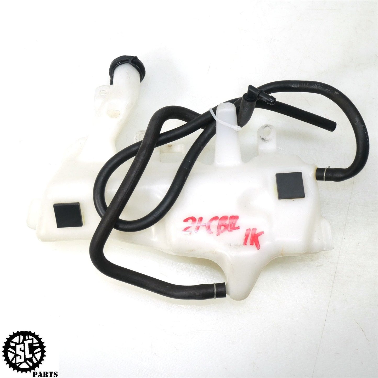 17-23 2021 HONDA CBR1000RR RADIATOR COOLANT OVERFLOW TANK RESERVOIR H47