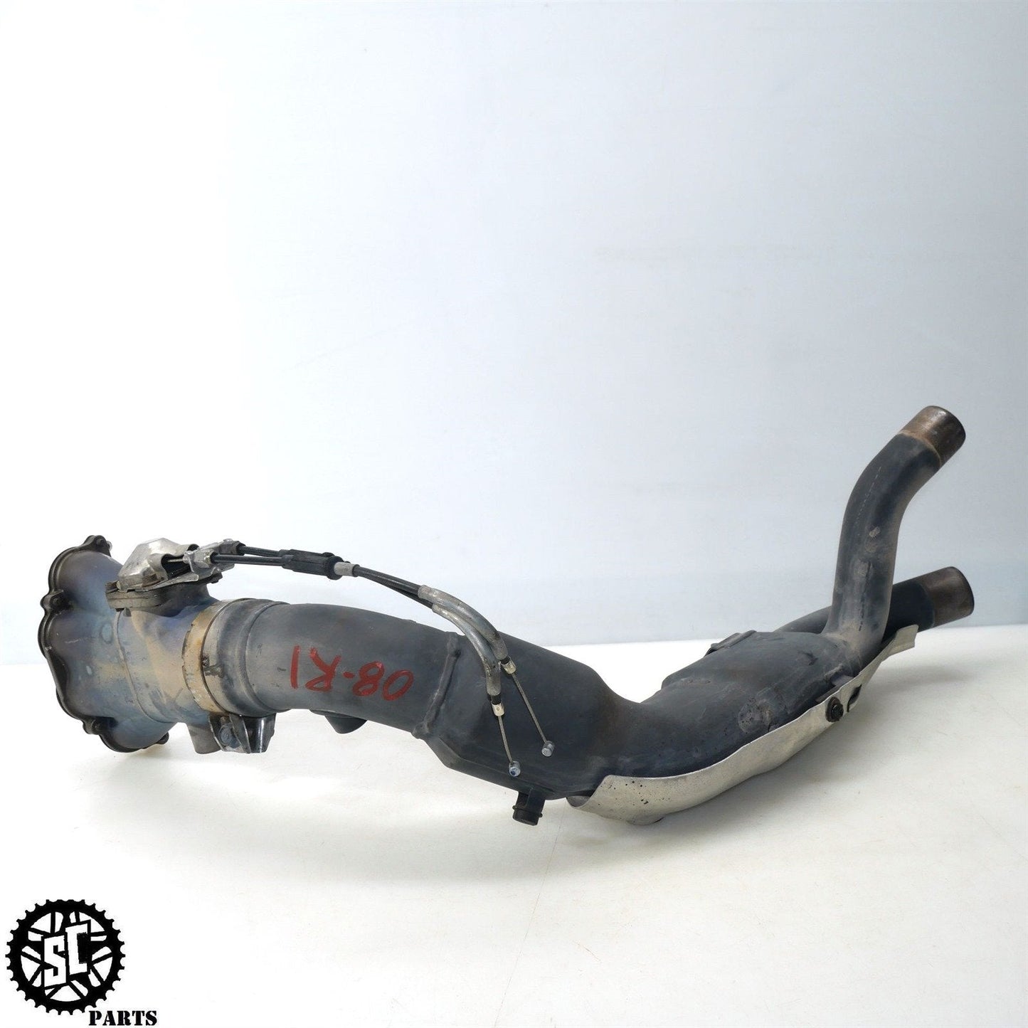 07-08 YAMAHA YZF R1 EXHAUST MID Y PIPE HEADER Y47