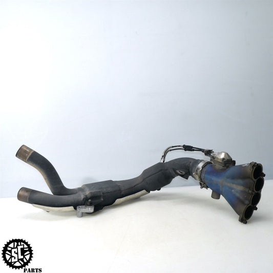 07-08 YAMAHA YZF R1 EXHAUST MID Y PIPE HEADER Y47