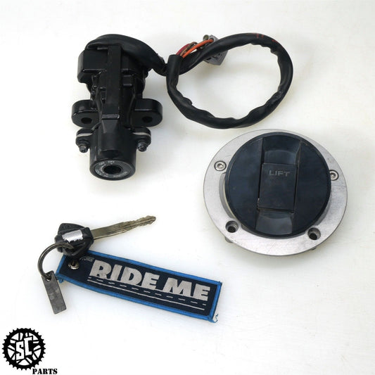 2015 09-16 SUZUKI GSXR1000 IGNITION SWITCH LOCK GAS CAP SET KEY S31