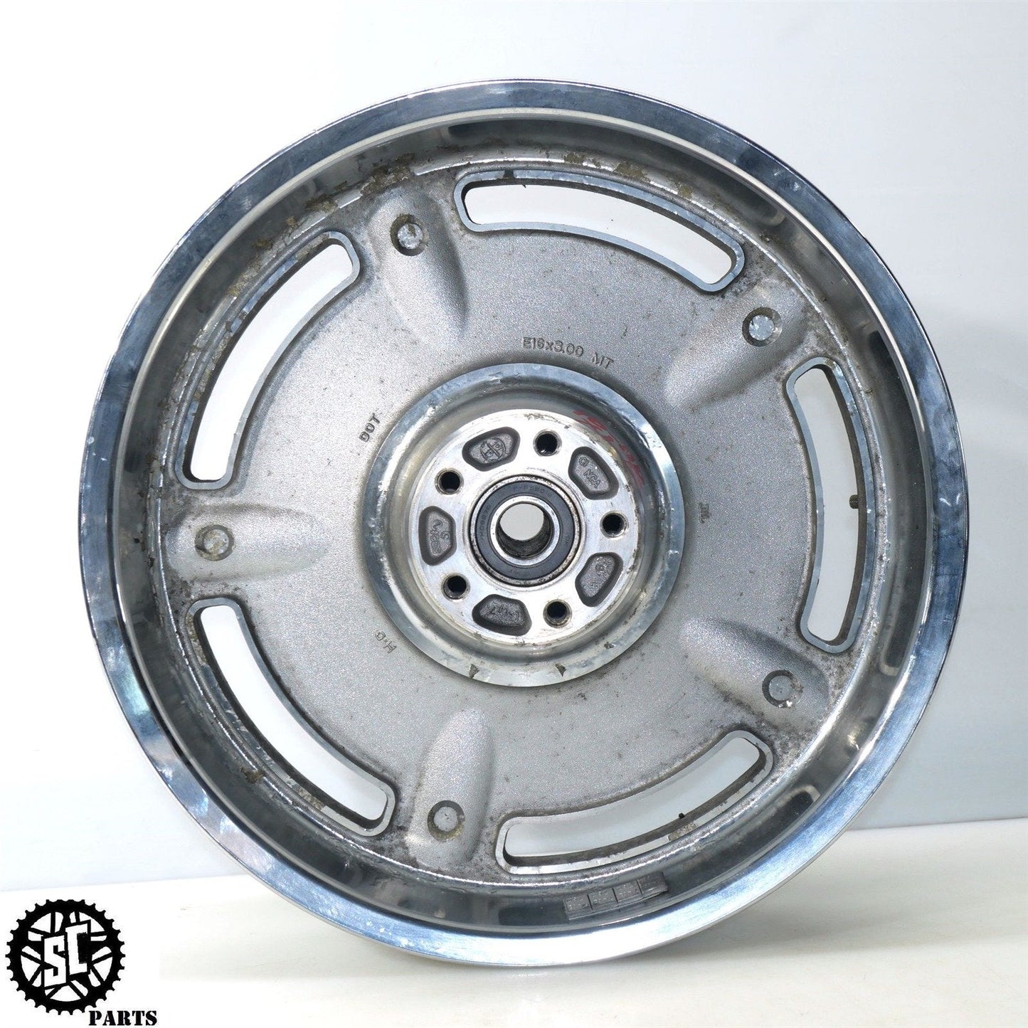 2010 HARLEY XL1200 SPORTSTER 1200 REAR WHEEL RIM STRAIGHT HD17 ...