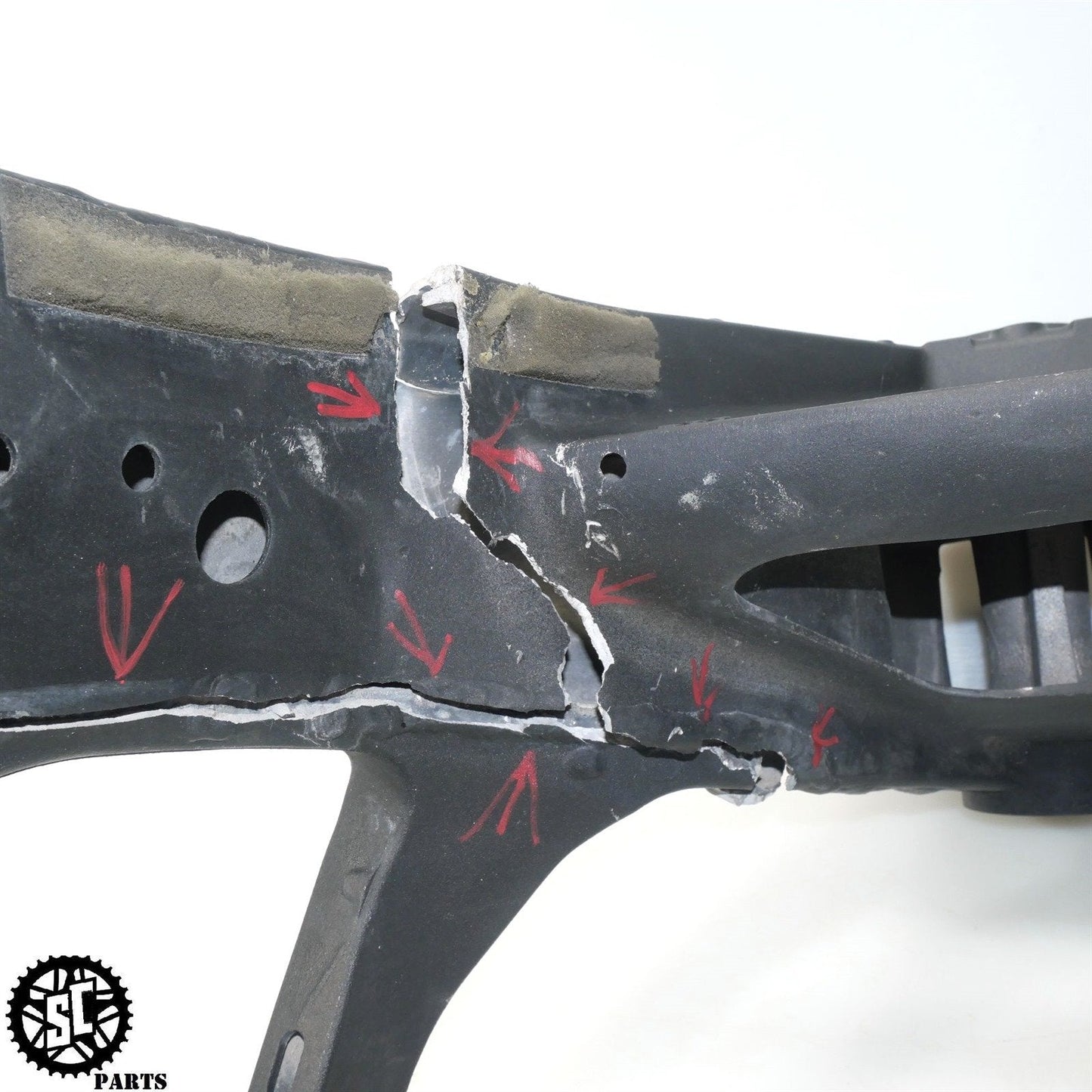 06-16 YAMAHA YZF R6 FRAME CHASSIS *S* Y17