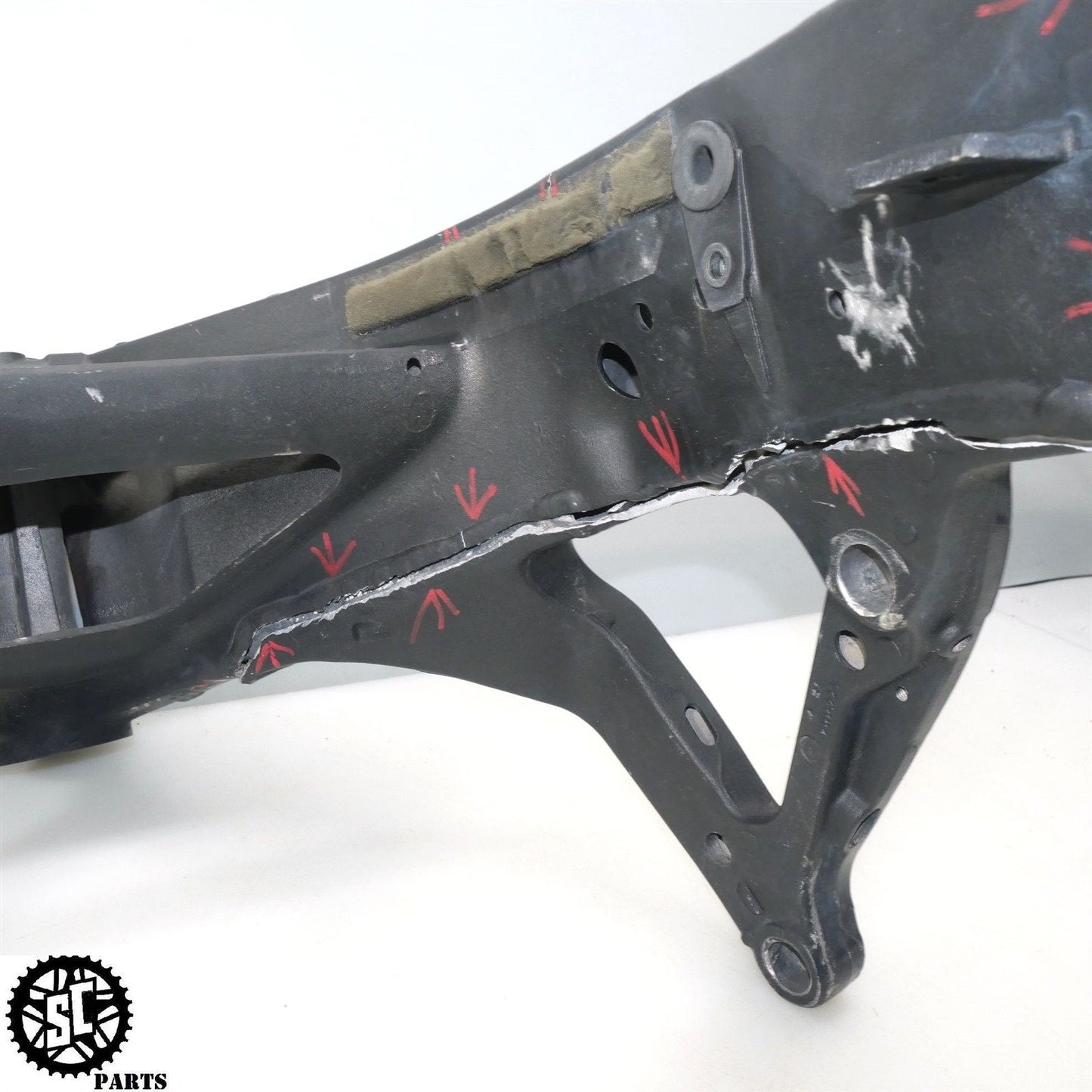 06-16 YAMAHA YZF R6 FRAME CHASSIS *S* Y17