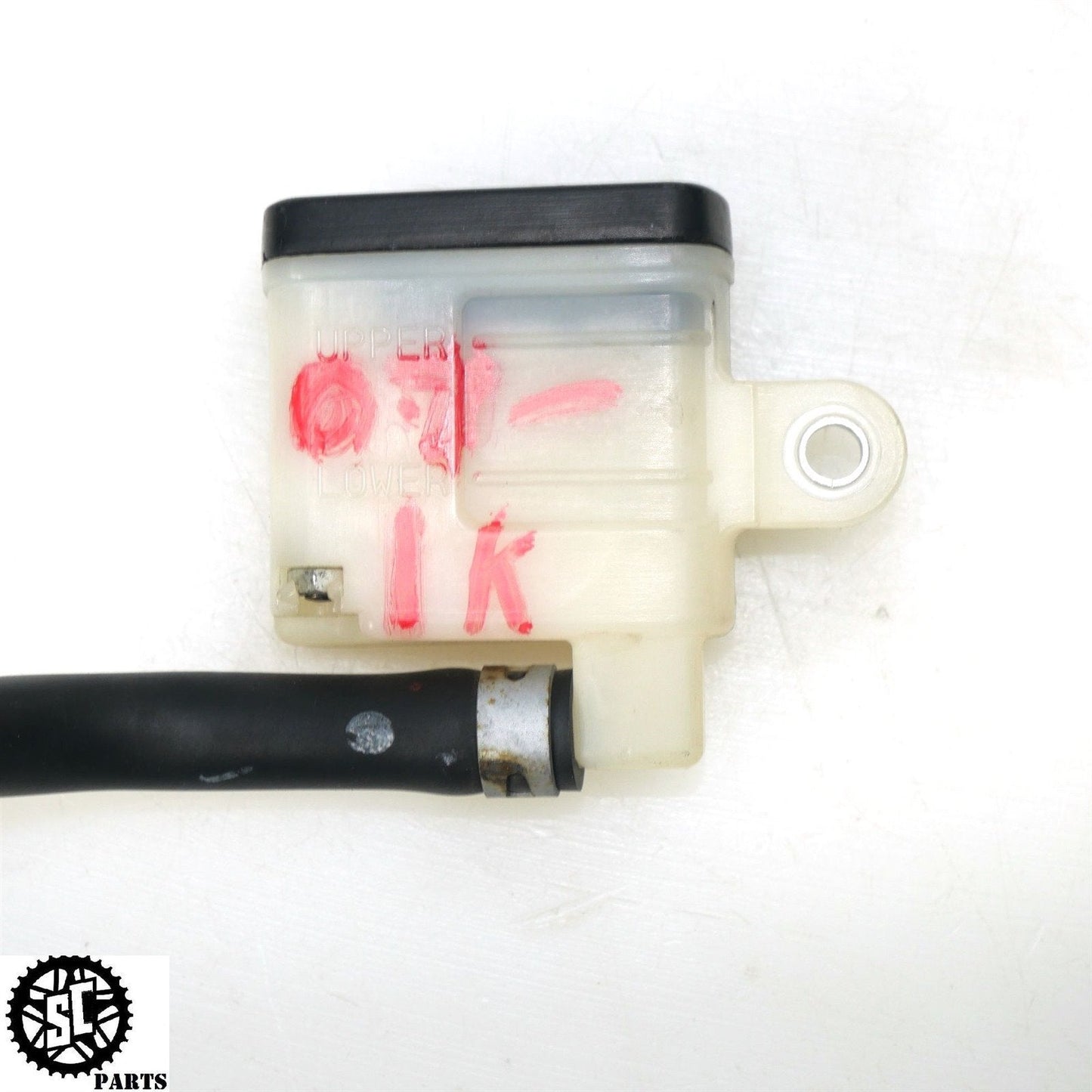 07 08 SUZUKI GSXR 1000 REAR BRAKE FLUID TANK RESERVOIR S69