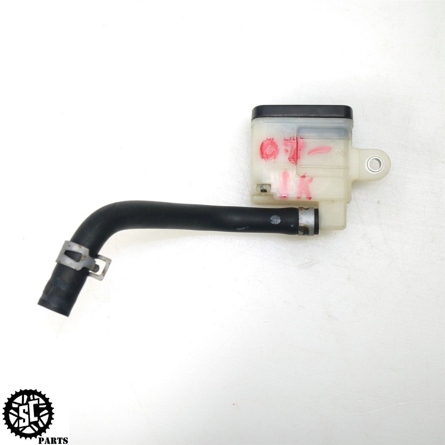 07 08 SUZUKI GSXR 1000 REAR BRAKE FLUID TANK RESERVOIR S69