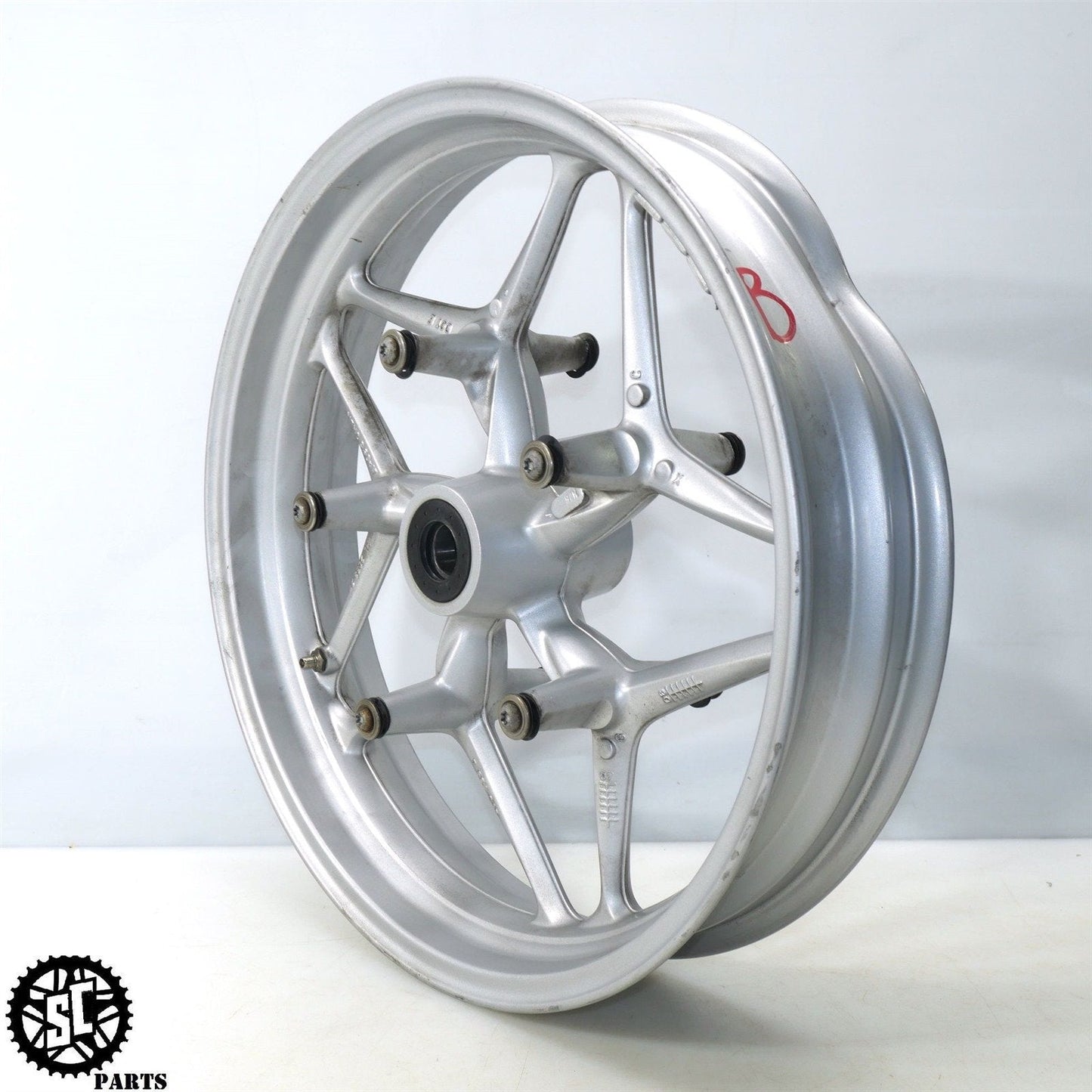 06-12 BMW F800ST FRONT WHEEL SB B18