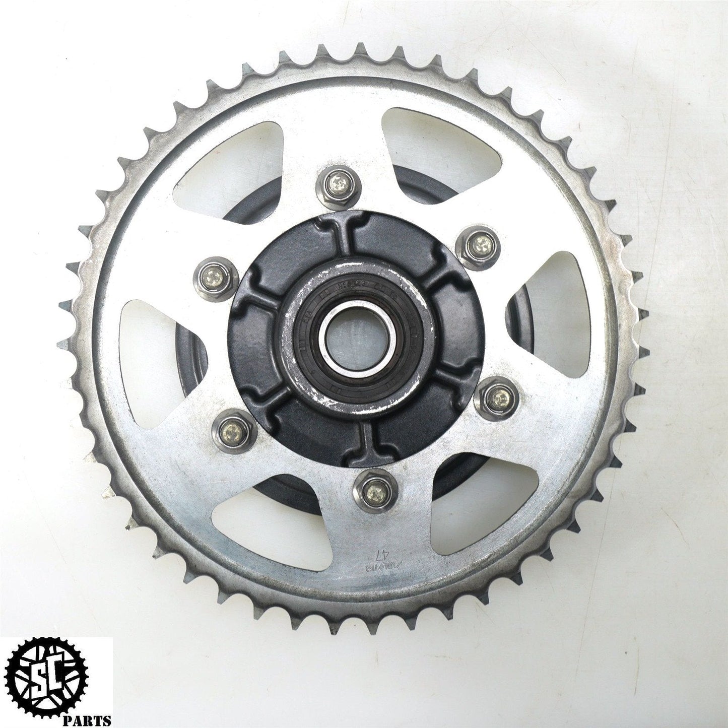 09-12 TRIUMPH STREET TRIPLE 675 REAR HUB SPROCKET CARRIER 47T T45