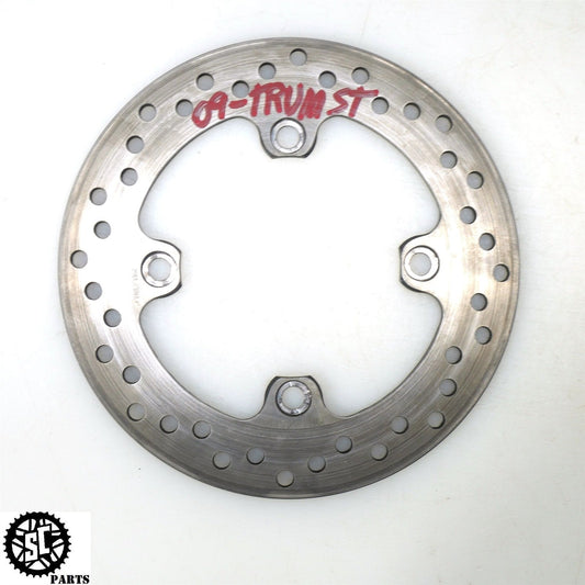 09-12 TRIUMPH STREET TRIPLE 675 REAR BRAKE ROTOR DISC T45