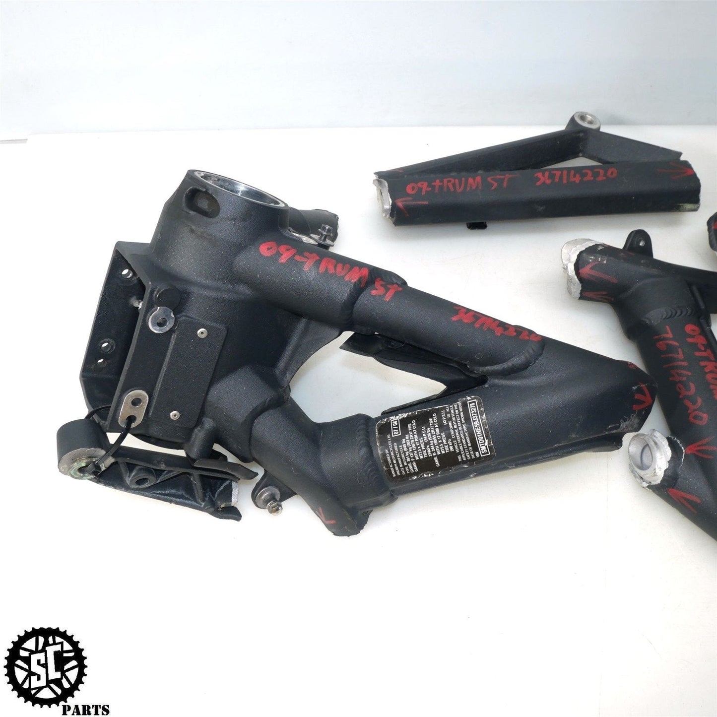 09-12 TRIUMPH STREET TRIPLE 675 FRAME CHASSIS *S* T45