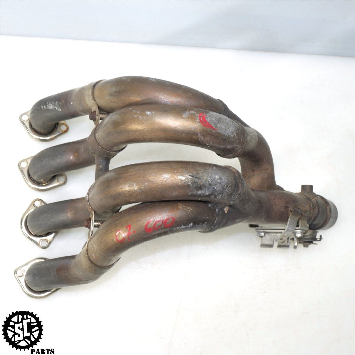 06 07 SUZUKI GSXR 600 EXHAUST HEADER S32