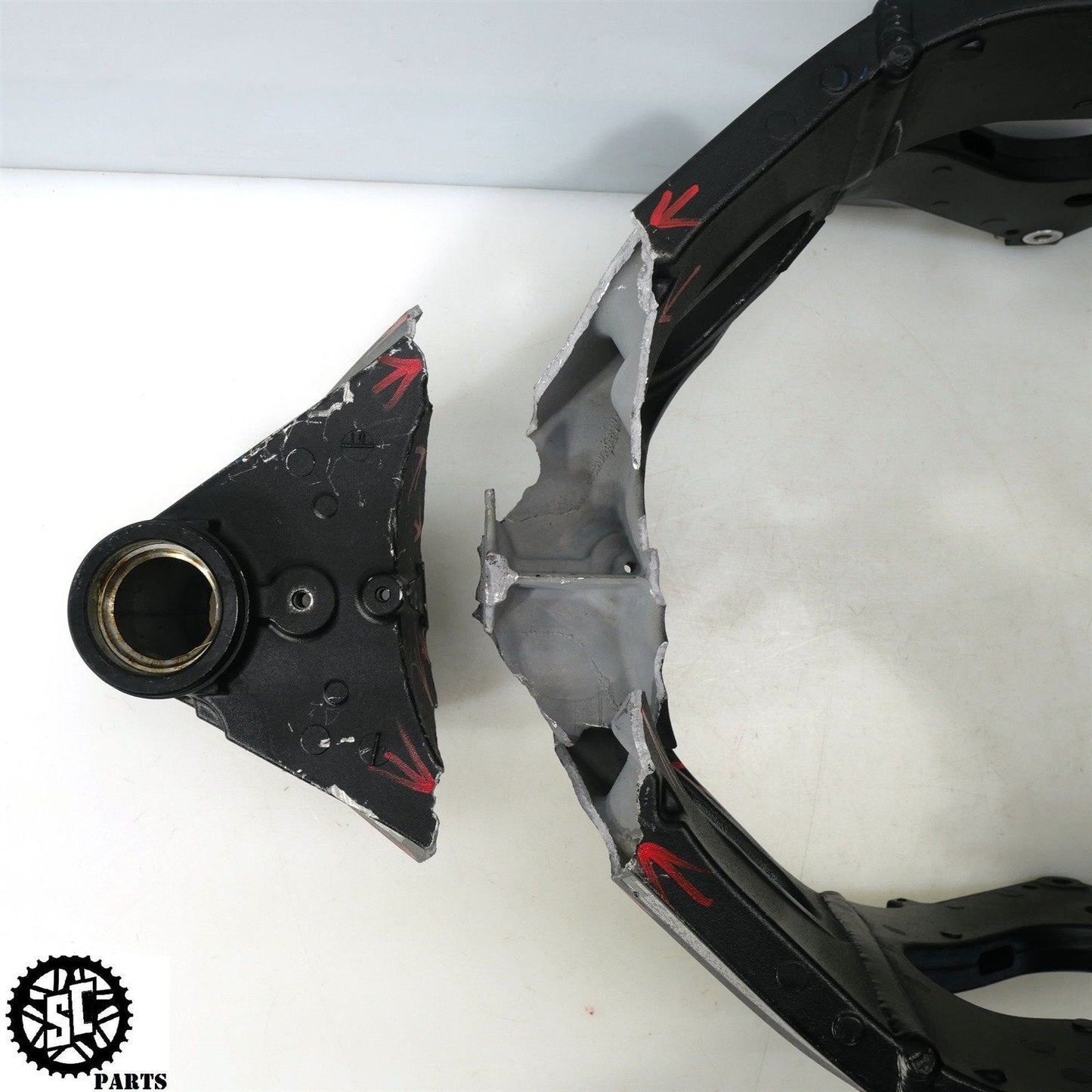 06 07 SUZUKI GSXR 600 FRAME CHASSIS *C* S32