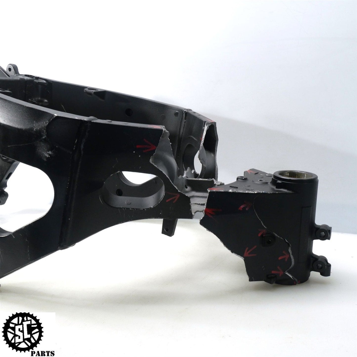 06 07 SUZUKI GSXR 600 FRAME CHASSIS *C* S32