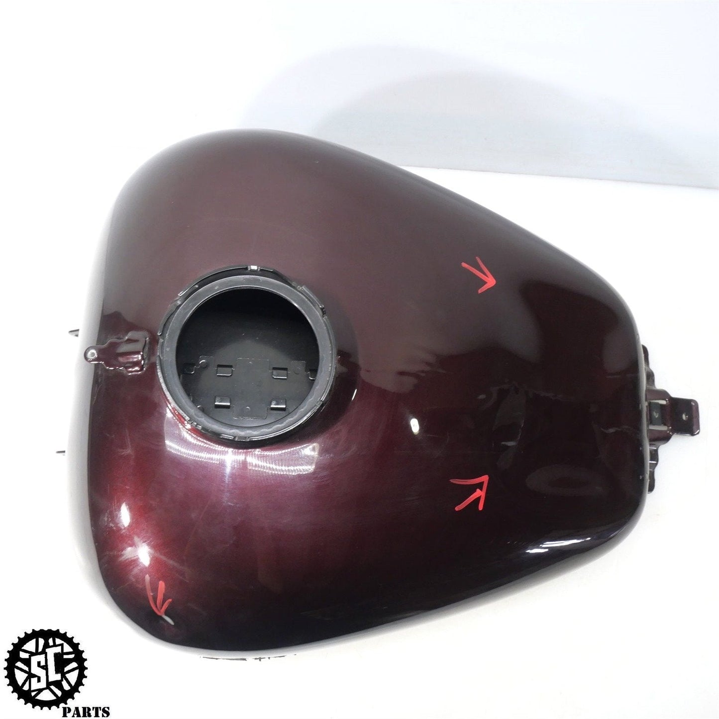 09-21 2018 HARLEY TOURING ROAD GLIDE FUEL GAS TANK TWISTED CHERRY HD08