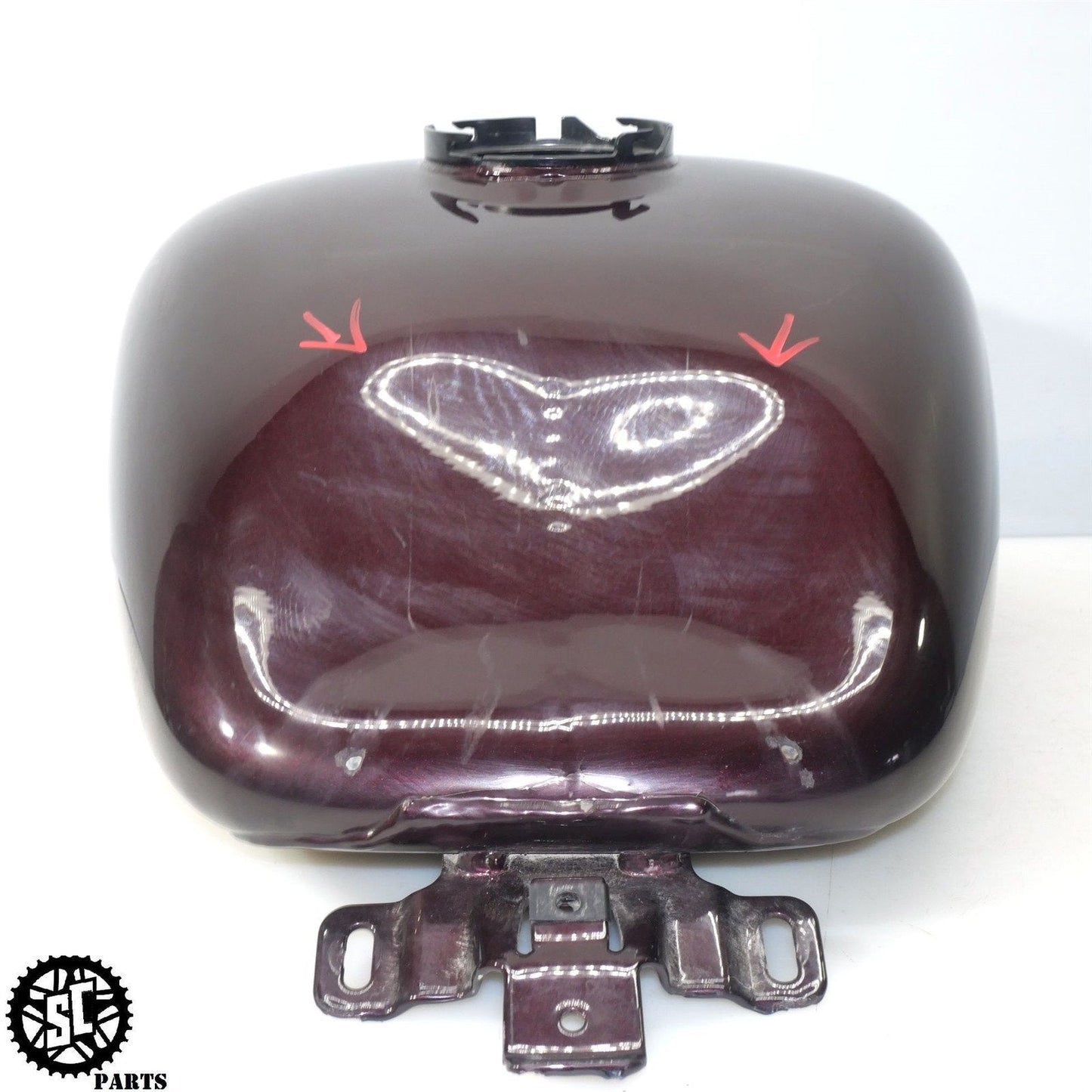 09-21 2018 HARLEY TOURING ROAD GLIDE FUEL GAS TANK TWISTED CHERRY HD08