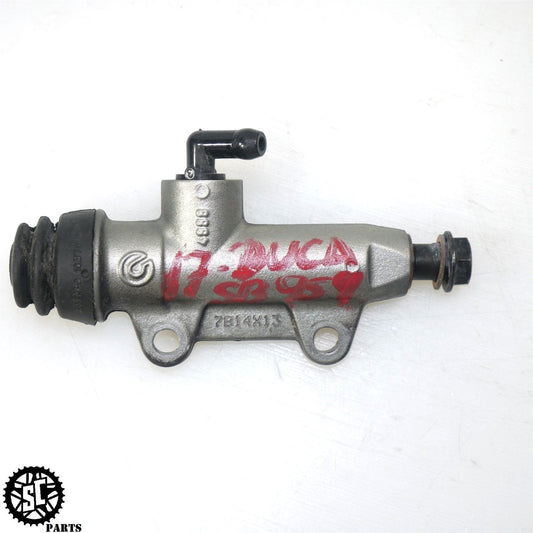 16-19 DUCATI PANIGALE 899 959 1199 1299 REAR BRAKE MASTER CYLINDER D02