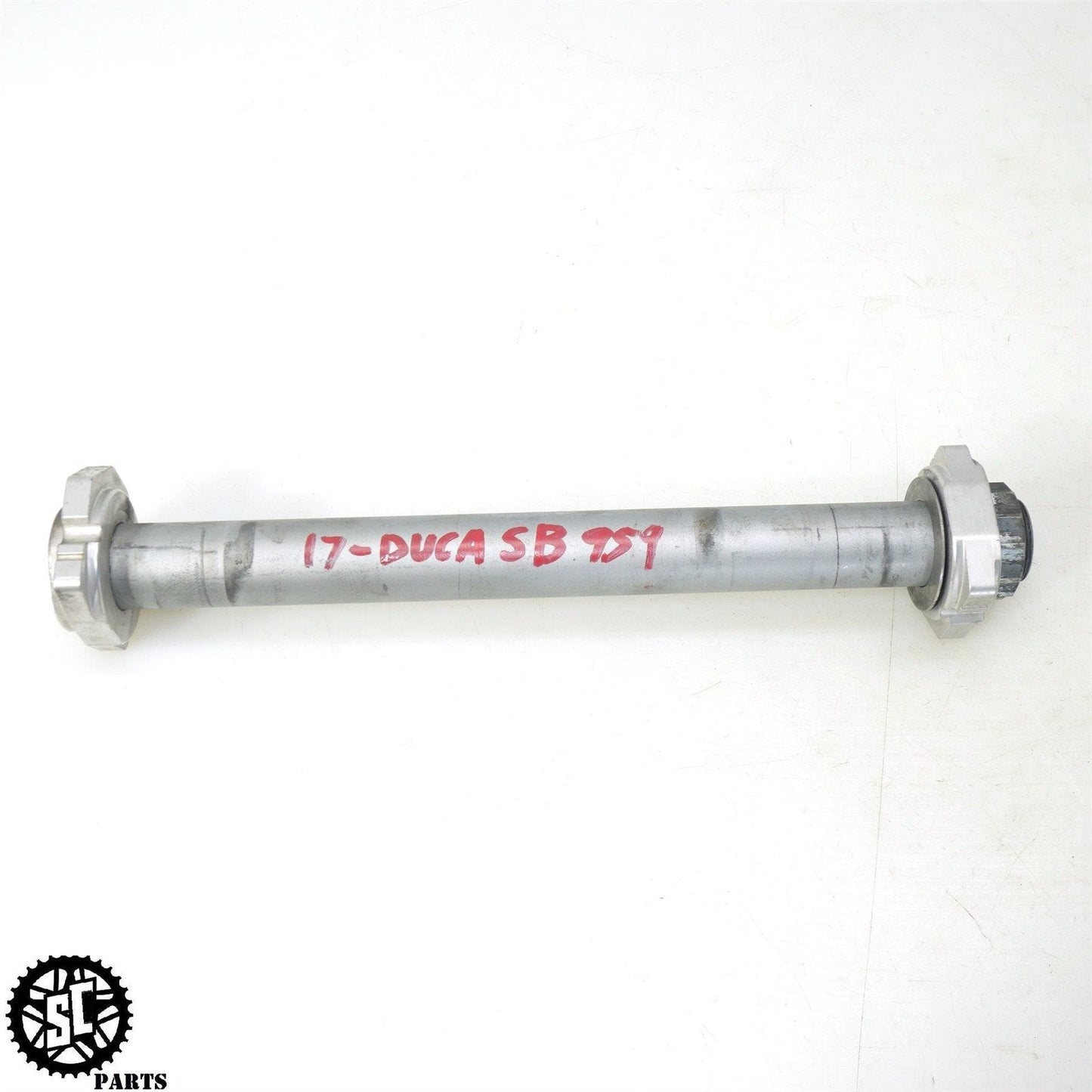 16-19 DUCATI PANIGALE 959 REAR WHEEL AXLE BOLT ADJUSTER BLOCKS D02