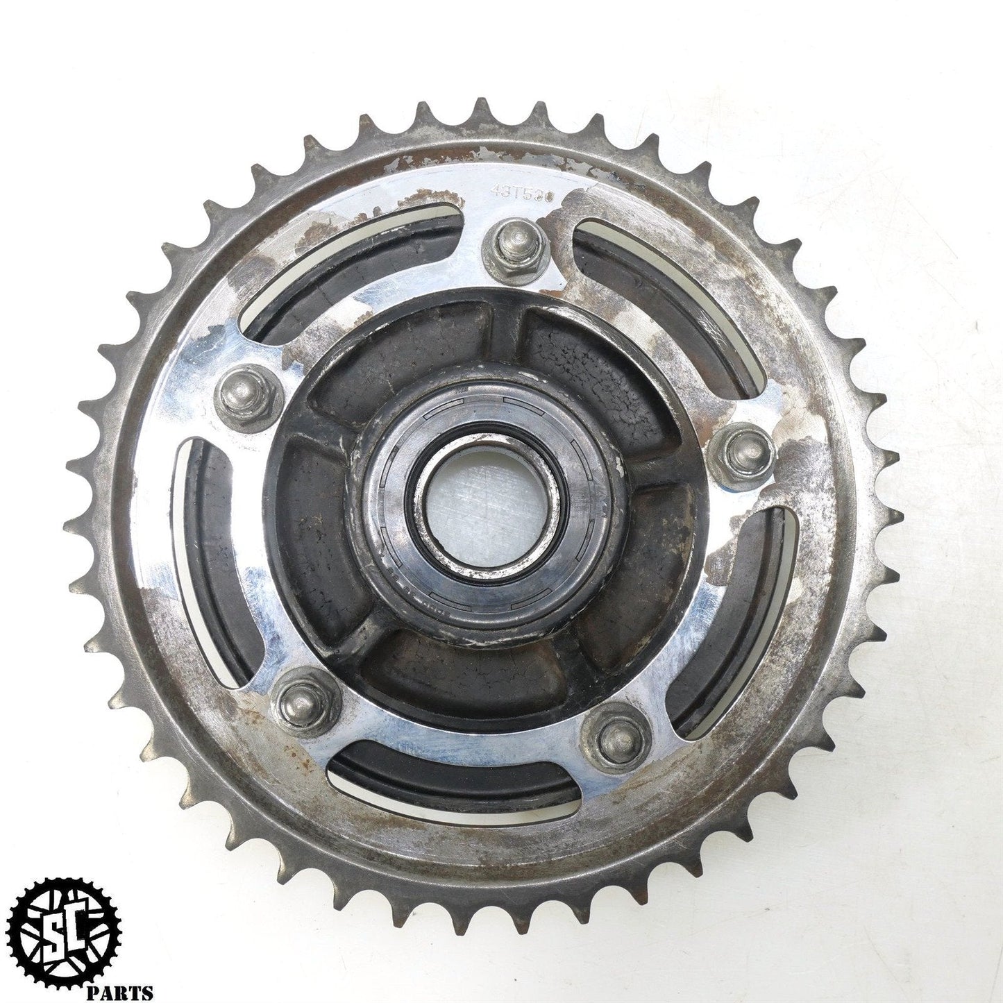 07 08 SUZUKI GSXR1000 REAR SPROCKET HUB 43T S57