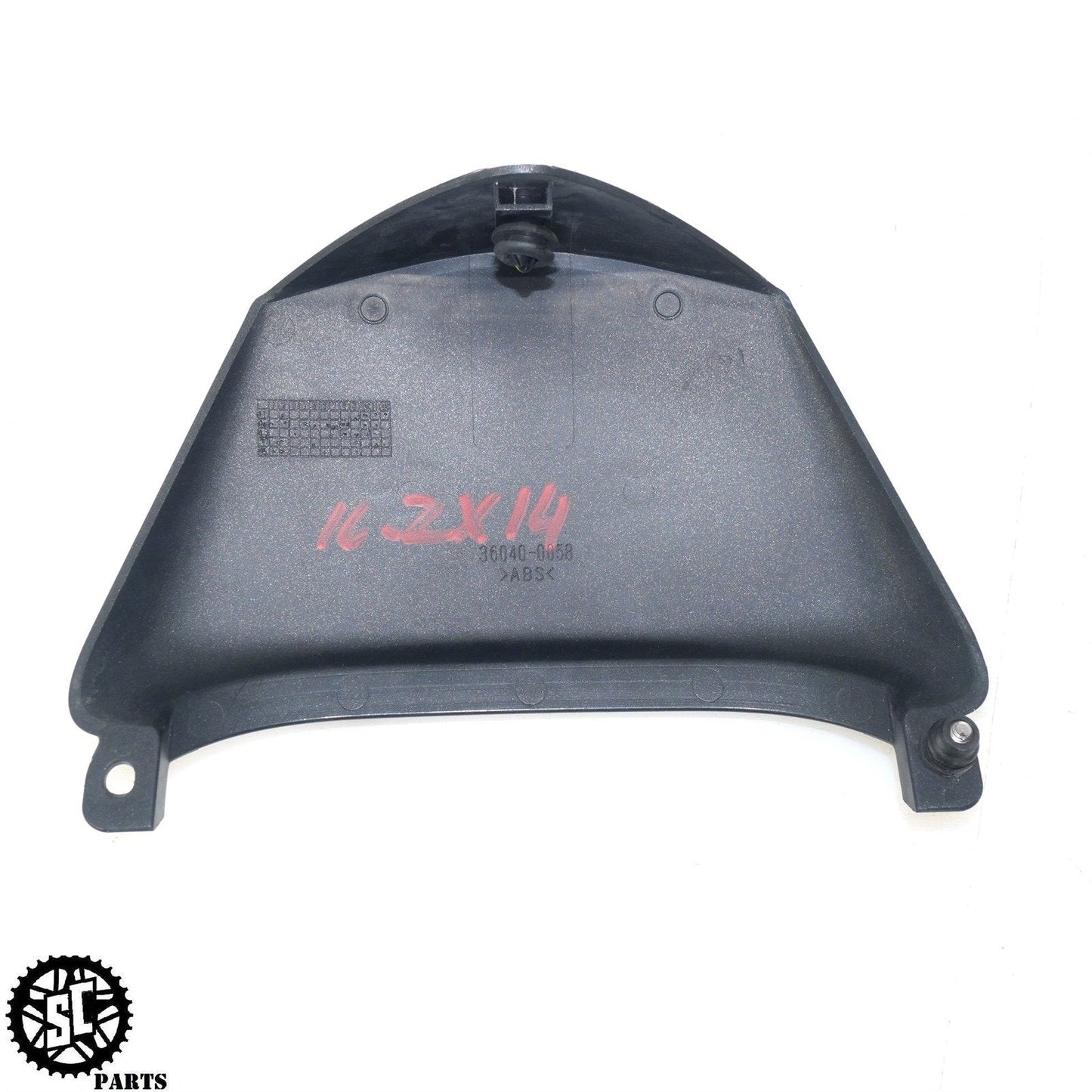 2016 KAWASAKI NINJA ZX14R TAIL CENTER REAR FAIRING BLACK K46